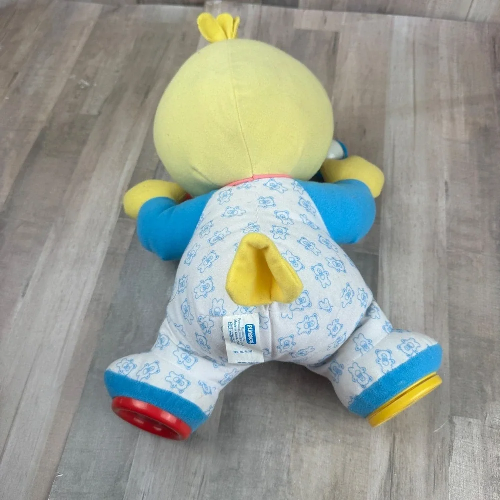 Vintage Big Bird Sesame Street Playskool Busy Bird Activity Sensor Toy Plush